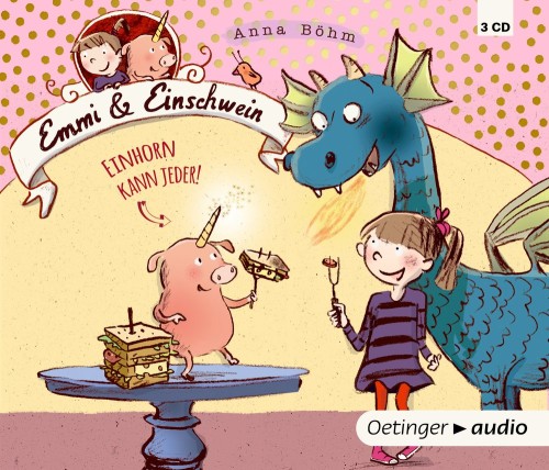 Product image of the product “Emmi und Einschwein. Einhorn kann jeder! (3CD) ”