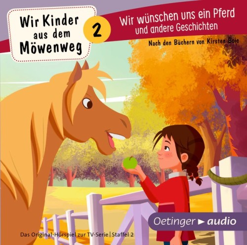 Product image of the product “Wir Kinder aus dem Möwenweg - Wir wünschen uns ein Pferd und andere Geschichten (CD) ”