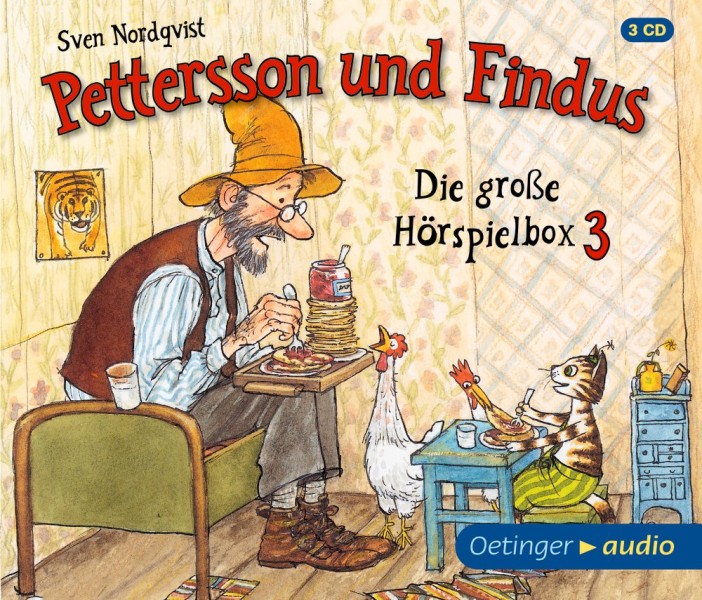 Product image 1 of the product “Pettersson und Findus - Die große Hörspielbox 3 (3 CD) ”